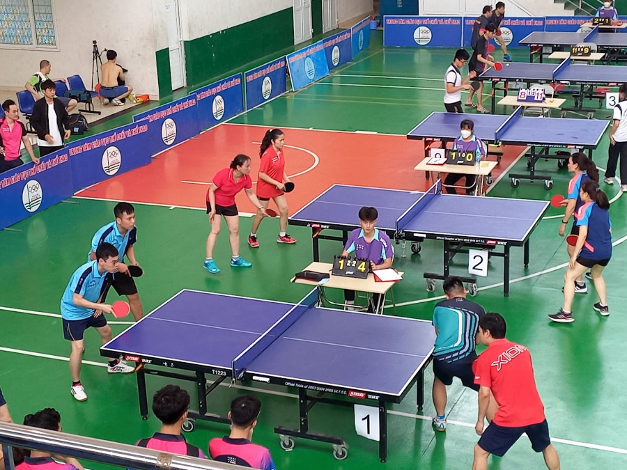 Đào tạo dạy học đánh bóng bàn tại Vinh Nghệ An